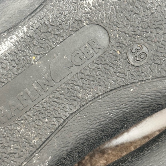 Haflinger AT Classic Hardsole Clog Slipper Unisex Natural Color Size 39 8.5 - Picture 9 of 9